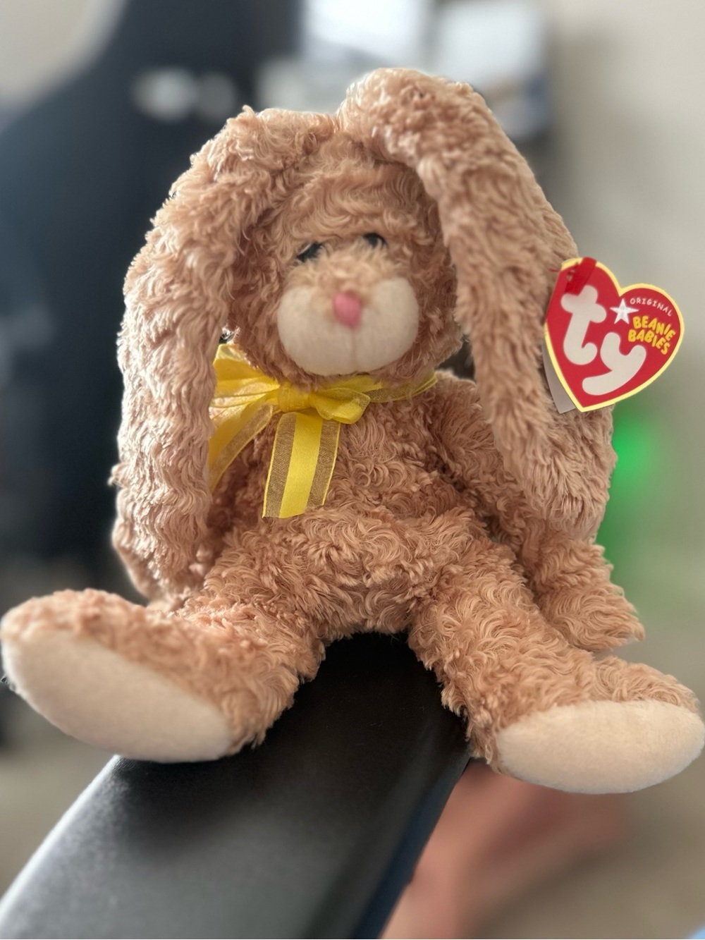 Ty Beanie Baby Harrison Bunny 2004 Brown Rabbit Plush With Tags